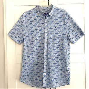 Vineyard Vines boys short sleeve button down shirt
